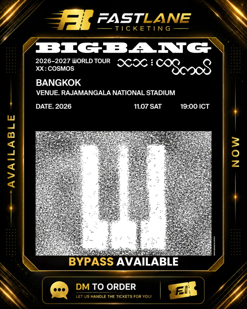 BIGBANG XX:COSMOS — Bangkok